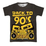 3D футболка Back to 90