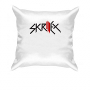 Подушка с логотипом "Skrillex"