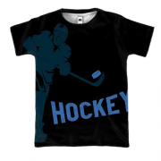 3D футболка Dark hockey