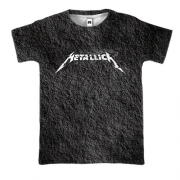 3D футболка Metallica (лава)