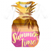 Детская 3D футболка Summer Time