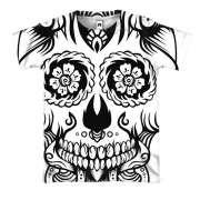 3D футболка Skull Graphic Art
