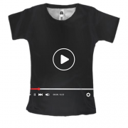 Жіноча 3D футболка Play video