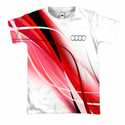 3D футболка Audi (абстракция)