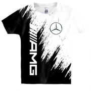 Дитяча 3D футболка Mercedes-Benz AMG (BW)