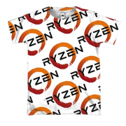 3D футболка Ryzen pattern