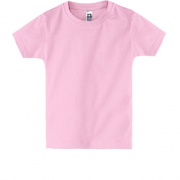 Розовая детская футболка "ALLAZY"
