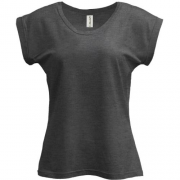 Женская футболка PANI цвета антрацит "ALLAZY"