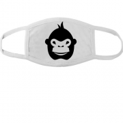 Тканинна маска для обличчя з мордочкою горили