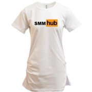 Подовжена футболка "SmmHub"