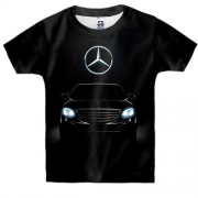Дитяча 3D футболка Mercedes-Benz Black
