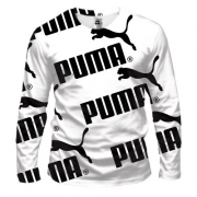 Мужской 3D лонгслив Puma pattern