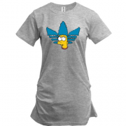 Удлиненная футболка Marge Simpson Adidas