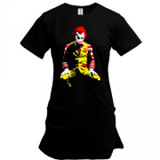 Удлиненная футболка Ronald McDonald Clown art
