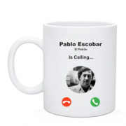 Чашка Pablo Escobar is calling