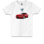 Детская футболка Tesla Model S