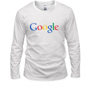 Лонгслив с логотипом Google