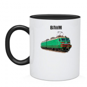 Чашка з локомотивом потяга ВЛ11М