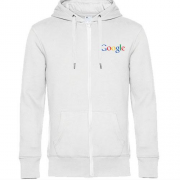 Чоловіча толстовка на блискавці з логотипом Google