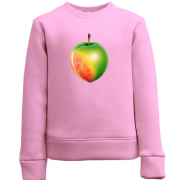 Детский свитшот Зеленое яблоко