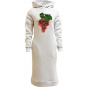 Жіноча толстовка-плаття з гроном винограду