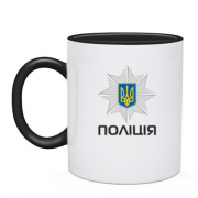 Чашка з лого національної поліції (2)