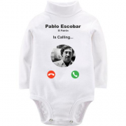 Дитячий боді LSL Pablo Escobar is calling