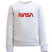 Дитячий світшот NASA Worm logo