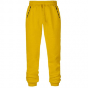 Женские желтые штаны на флисе "ALLAZY"