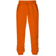 Жіночі помаранчеві штани на флісі "ALLAZY"