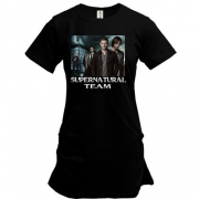 Подовжена футболка Supernatural Team