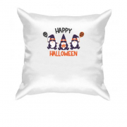 Подушка с гномами "Happy Halloween"