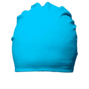 Яскраво-блакитна бавовняна шапка "ALLAZY"