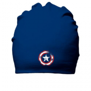 Хлопковая шапка со щитом "Капитан Америка"