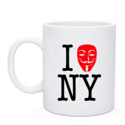 Чашка I Anonymous NY