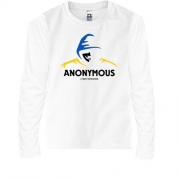 Дитяча футболка з довгим рукавом Anonymous UA (2)