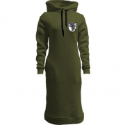 Женская толстовка-платье с эмблемой 93 бригады ВСУ Холодный Яр