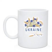 Чашка з квітами Україна