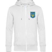 Толстовка на блискавці з гербом України (2) АРТ