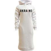 Жіноча толстовка-плаття "Ukraine" з вишиванкою