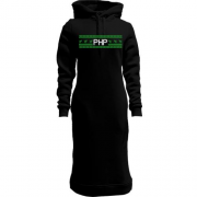 Женская толстовка-платье "PHP и олени"