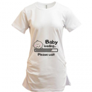 Подовжена футболка Baby loading