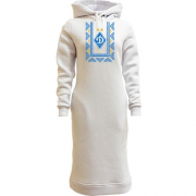 Женская толстовка-платье с логотипом "Динамо Киев"