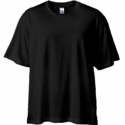 Чорна футболка Oversize "ALLAZY"