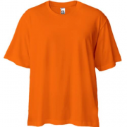 Оранжевая футболка Oversize "ALLAZY"