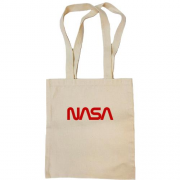 Сумка шоппер NASA Worm logo
