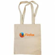 Сумка шопер з логотипом Firefox