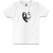 Детская футболка  "Анонимус"