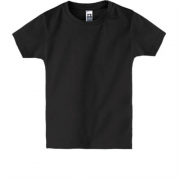 Дитяча чорна футболка "ALLAZY"