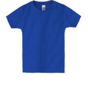 Дитяча синя футболка "ALLAZY"